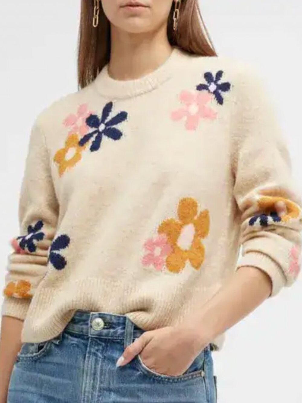 Rails Anise Sweater in Jewel Floral | Size M